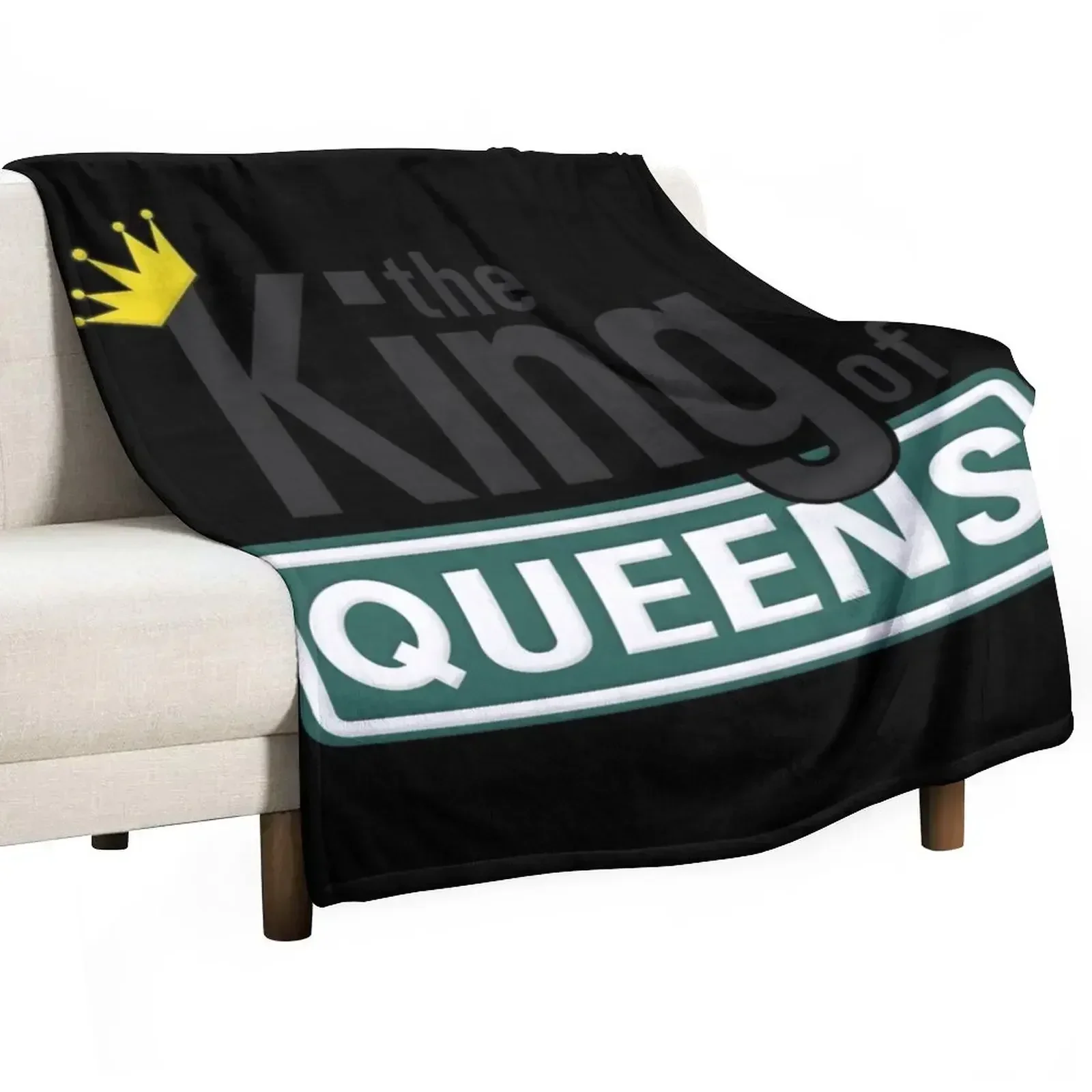 The King Of Queens Throw Blanket Beautifuls christmas gifts Decorative Sofas Bed covers Blankets