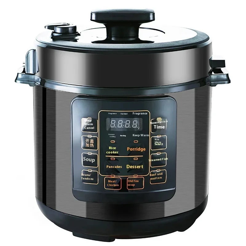 

New 6L stainless steel electric pressure cooker automatic high pressure household rice cooker