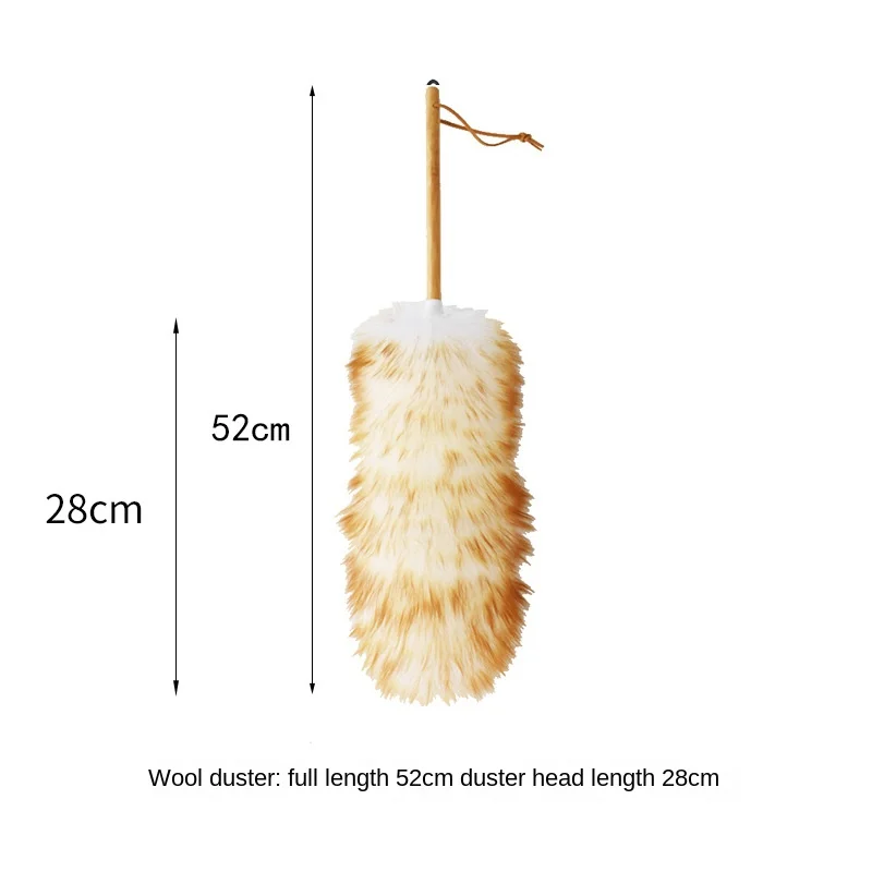 Ostrich Feather Wool Dust Duster Electrical Cabinet Sweeping Supplies Feather Duster for Cleaning Home