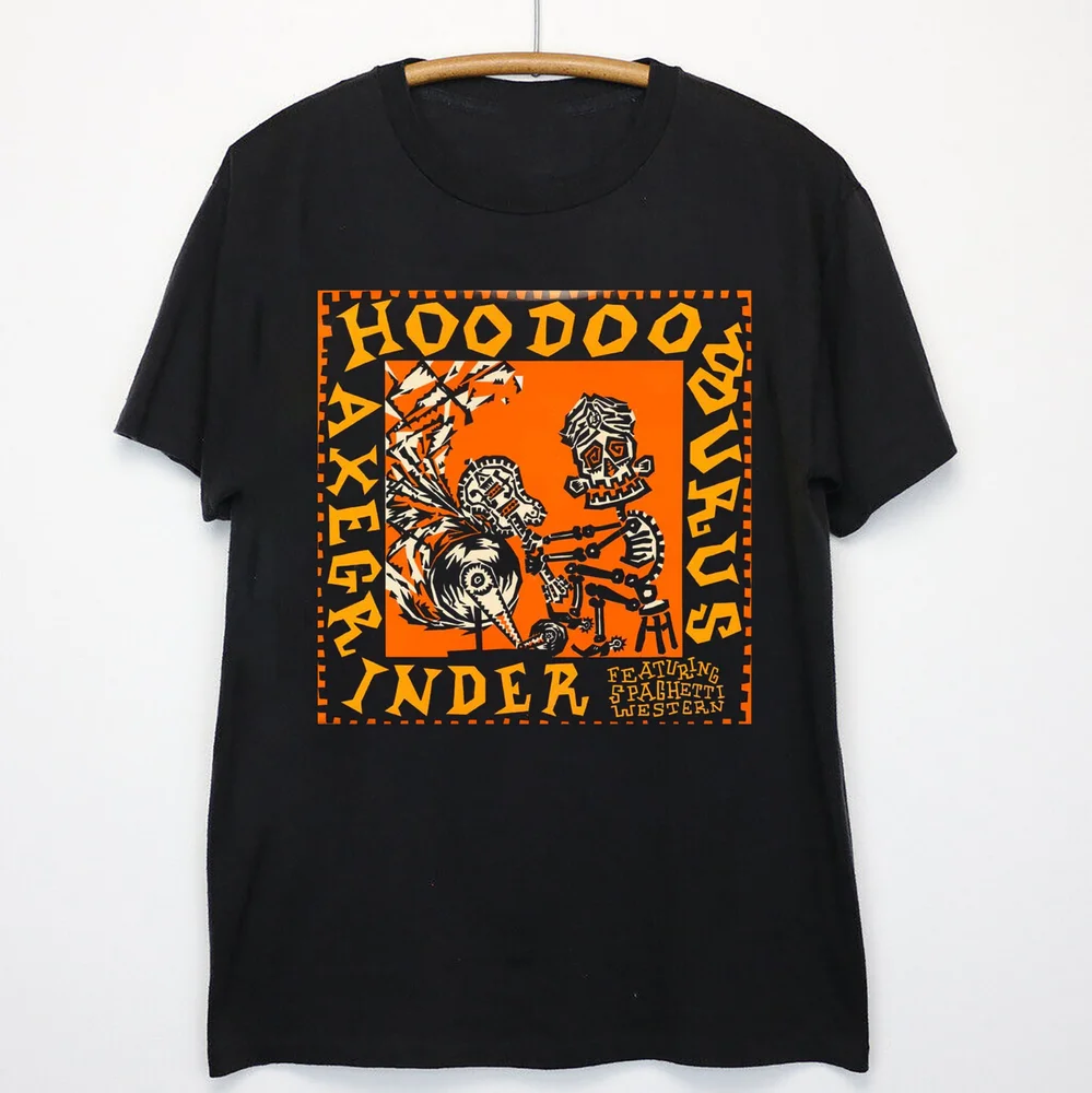 

Axegrinder HOODOO GURUS Band Gift For Fan S-5XL Black T-shirt