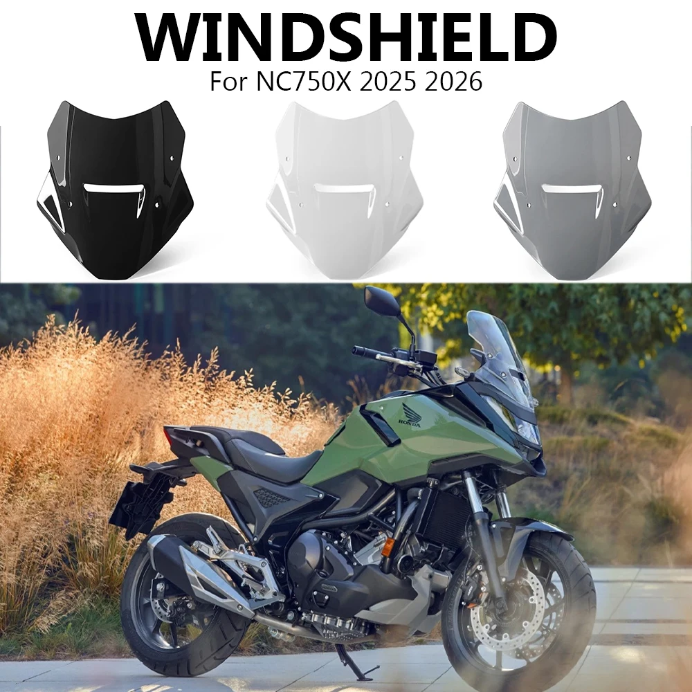 Per Honda NC750X NC 750 X Nuovi Accessori Moto Deflettori Vento Parabrezza Carena Kit Tre Colori 2025 2026