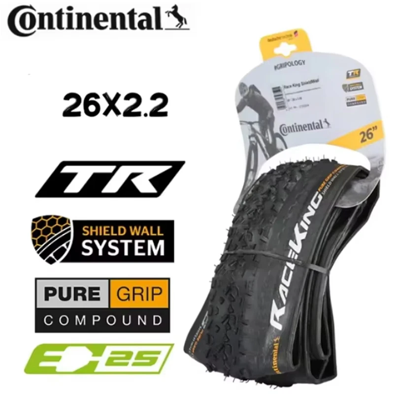 Continental RACE KING Anti-Pannen-Vakuum-Tubeless-E-BIKE Original professionelle Mountainbike-Reifen für Langlauf-Rennen