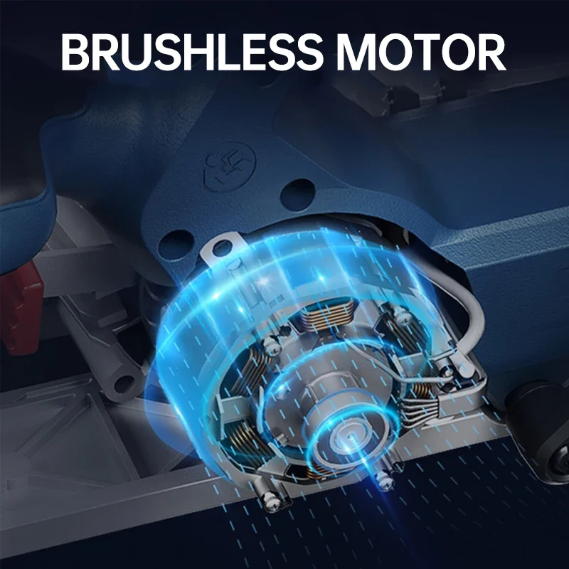 Bosch Brushless GKS185-LI Electric Circular Saw Cutting Machine Woodworking Lithium Battery 18V Cordless Power Tools 165mm