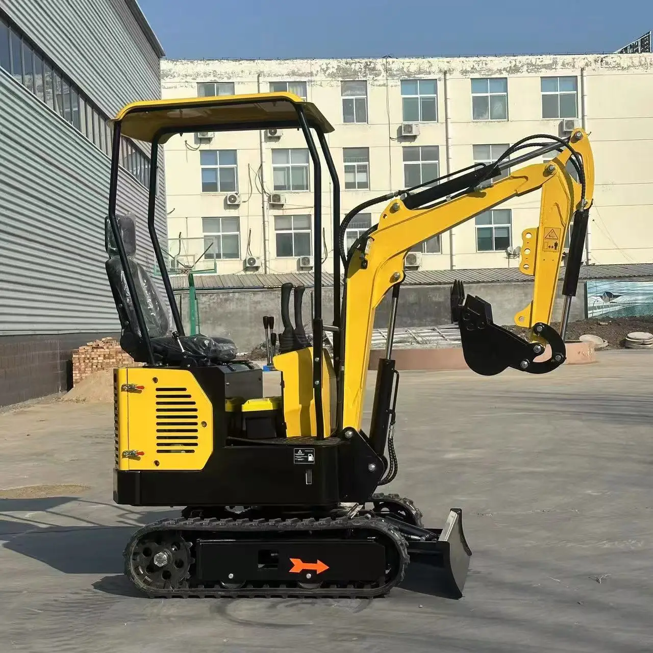 الصين 1 طن 1.2 طن حفارة حفارة هيدروليكية صغيرة باجر صغير شحن مجاني مايكرو حفار مصنع كوبوتا حفارة صغيرة #1