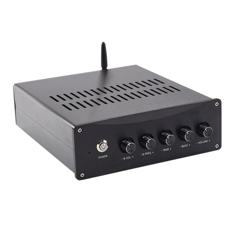 

150W High Power Amplifier,TPA3255 Digital Power Amplifier 2.1 Bluetooth 5.0 Amplifier QCC3034 Hifi Amplifier EU Plug