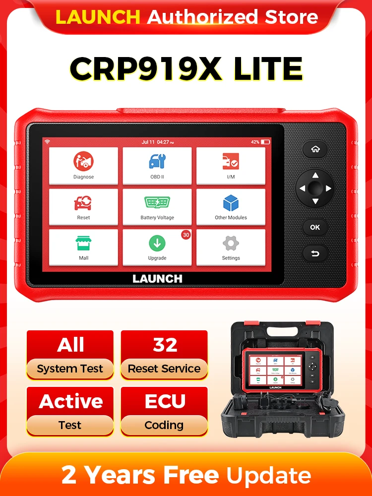 LAUNCH X431 CRP919XLite OBD2 Scanner Auto-Diagnosegerät Kfz-Scanner Auto-Scan-Diagnose X-431 Kostenloser Versand