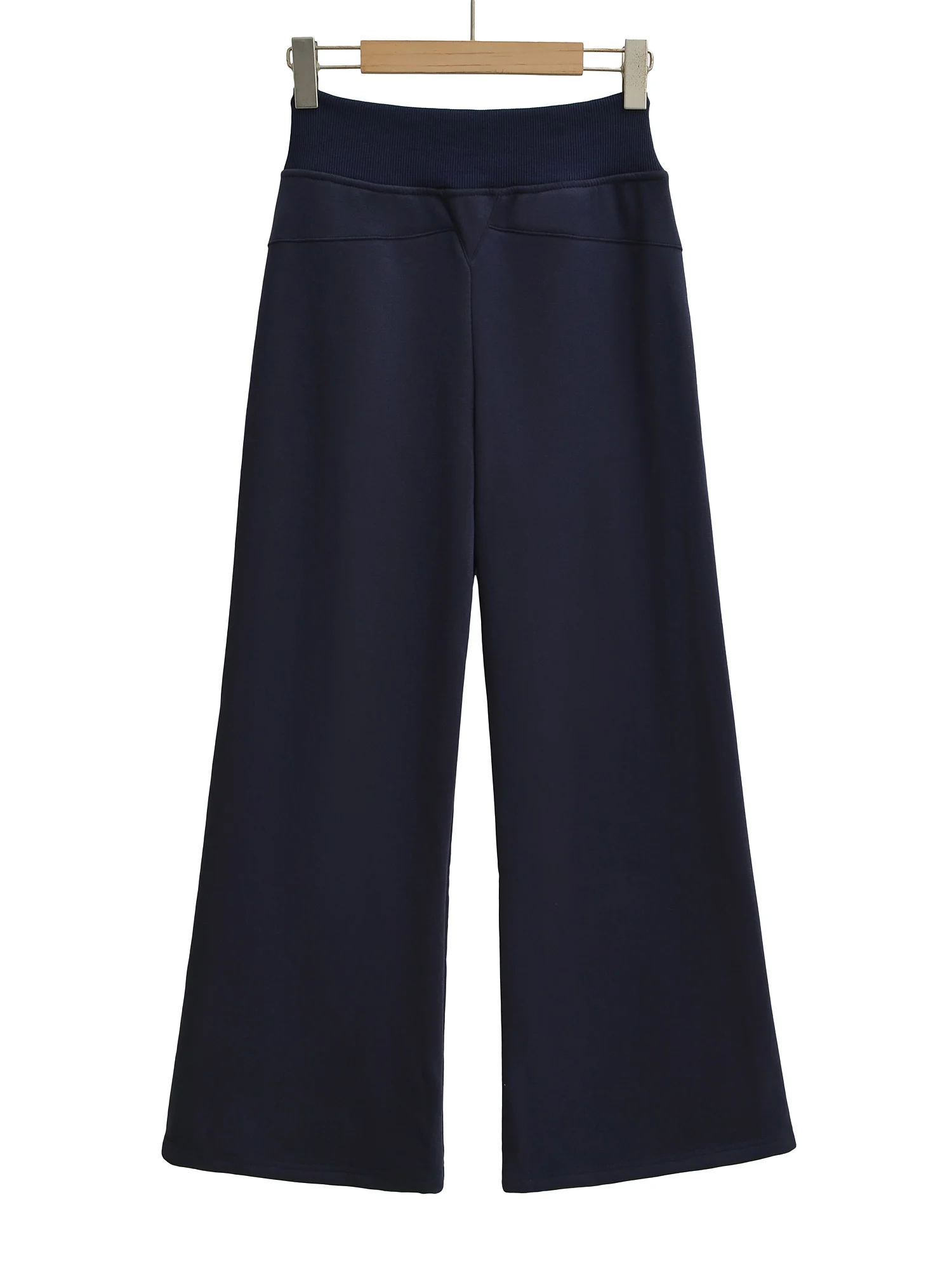 Hohe Taille Dstring Breite Bein Hosen frauen Lose Abnehmen Fce Casual Hosen Herbst Winter Neue Sle Einfache Spor Look