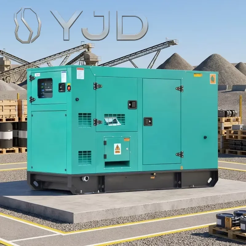 YJD Prime Electric Power Plant Soundproof 24Kw 30Kva for Diesel Generator 400v 3phase 480v Auto Start ATS