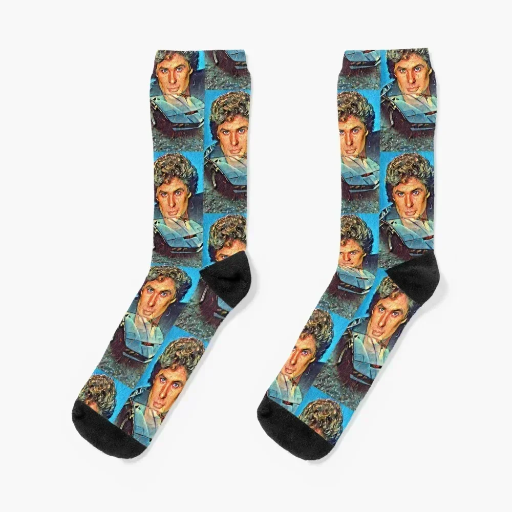 

David Hasselhoff Socks Stockings compression floral Stockings man Men Socks Luxury Brand Women's