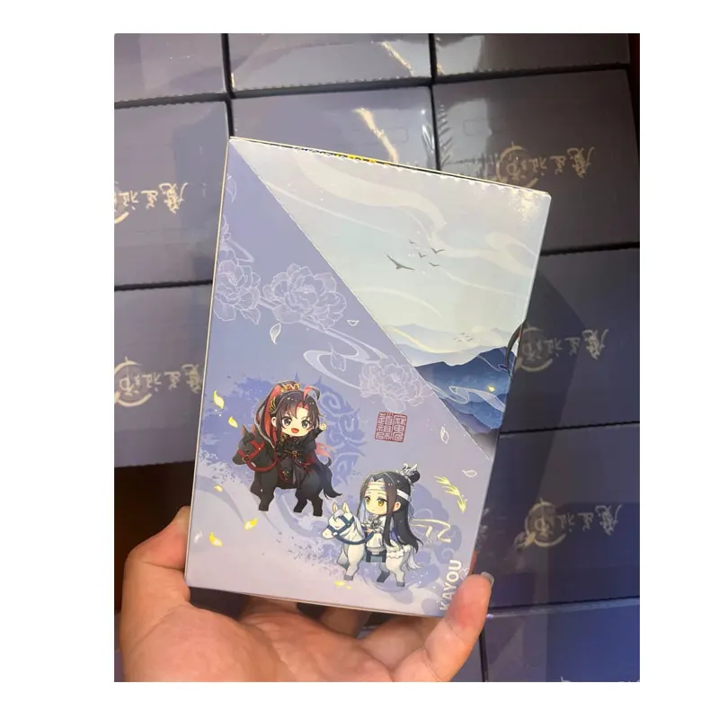 KAYOU Mo Dao Zu Shi シリーズ 4 酔夢章署名カード魏無羨 Lan Wangji 本物のコレクションカード誕生日プレゼント