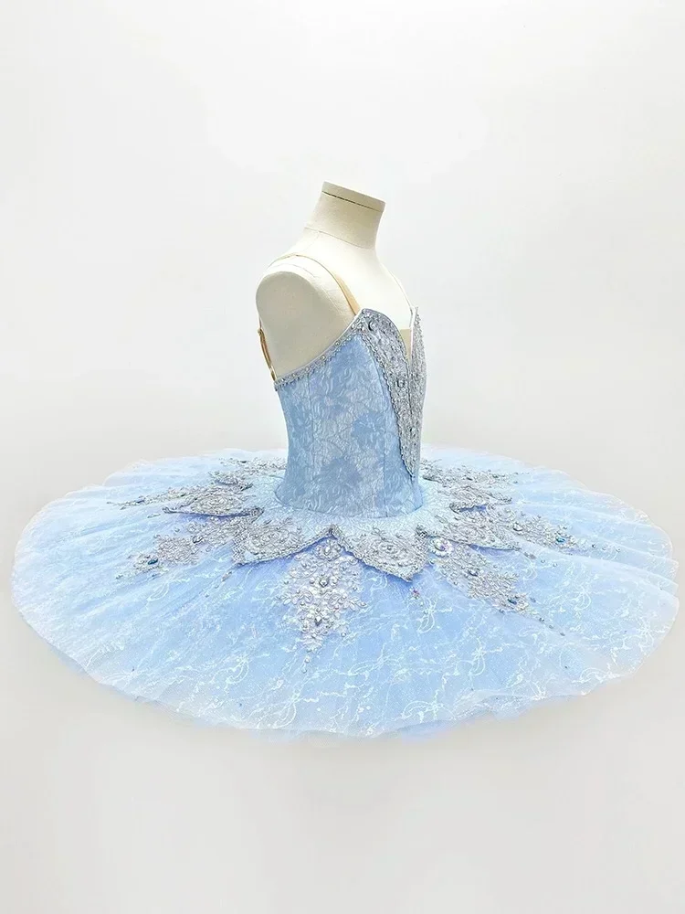 

The latest 2024 children and adults Blue Bird Silver Fairy Pajita ballet tutu skirt professional high-end customization