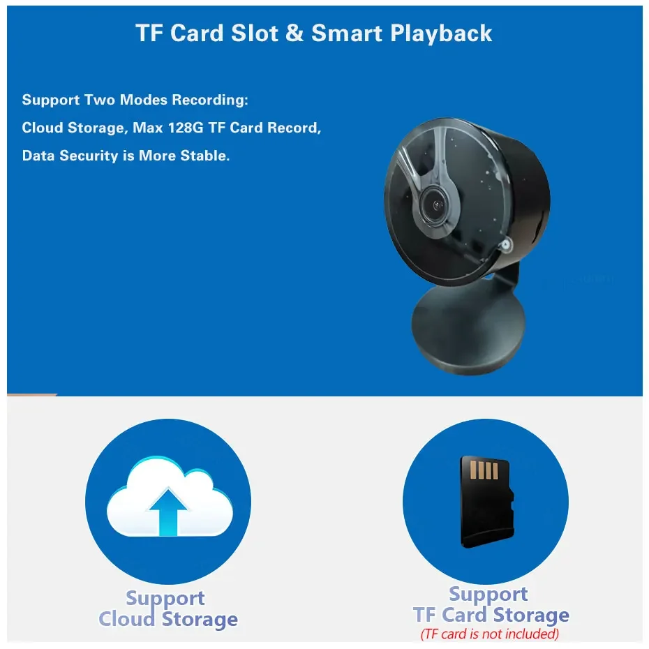 Wireless 5MP Tuya Magnetic Camera Human Detection CCTV Video Surveillance Camera Home Smart Life Wifi Security Baby Monitor Cam