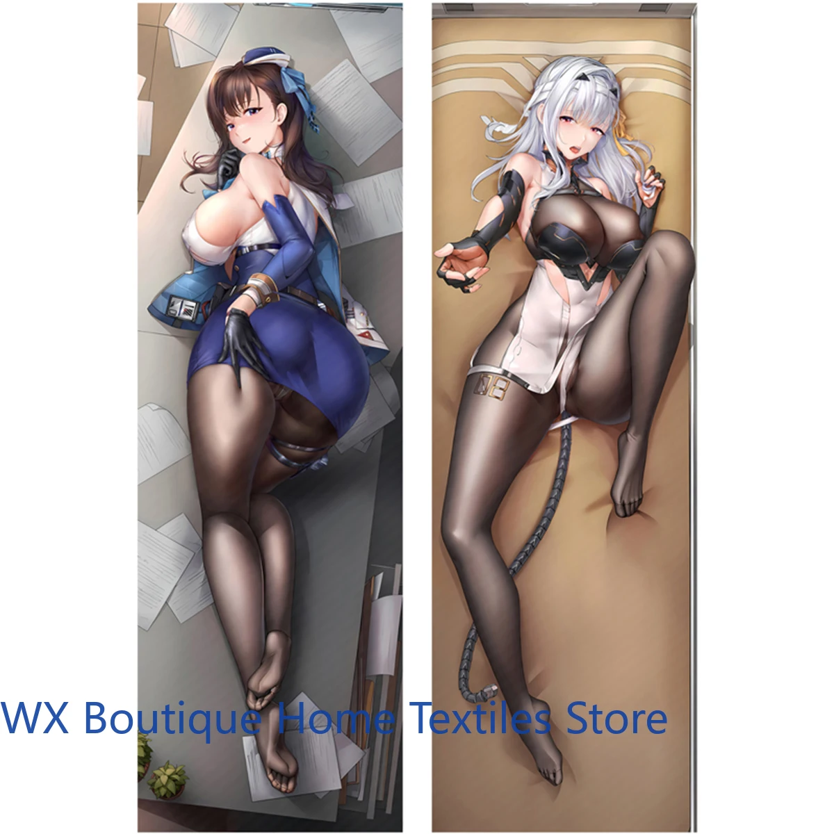 

Marian Dakimakura Cover Anime Game Girl Waifu Otaku Long Life Size Body Pillow Case Double-sided Print