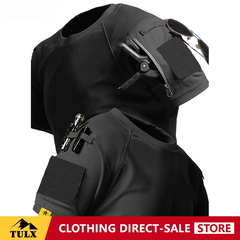 T-shirt Round Neck Short Sleeved Summer Breathable Quick Drying Moisture Absorbing Half Sleeved Tactical Outdoor Training Suit