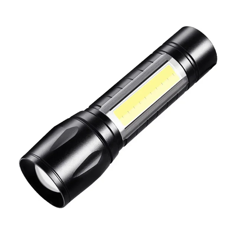 High Quality 3*SST20 LED Flashlight 18350 Super Bright Torch Rechargeable USB Light Waterproof with CAP CLIP for Hiking Camping