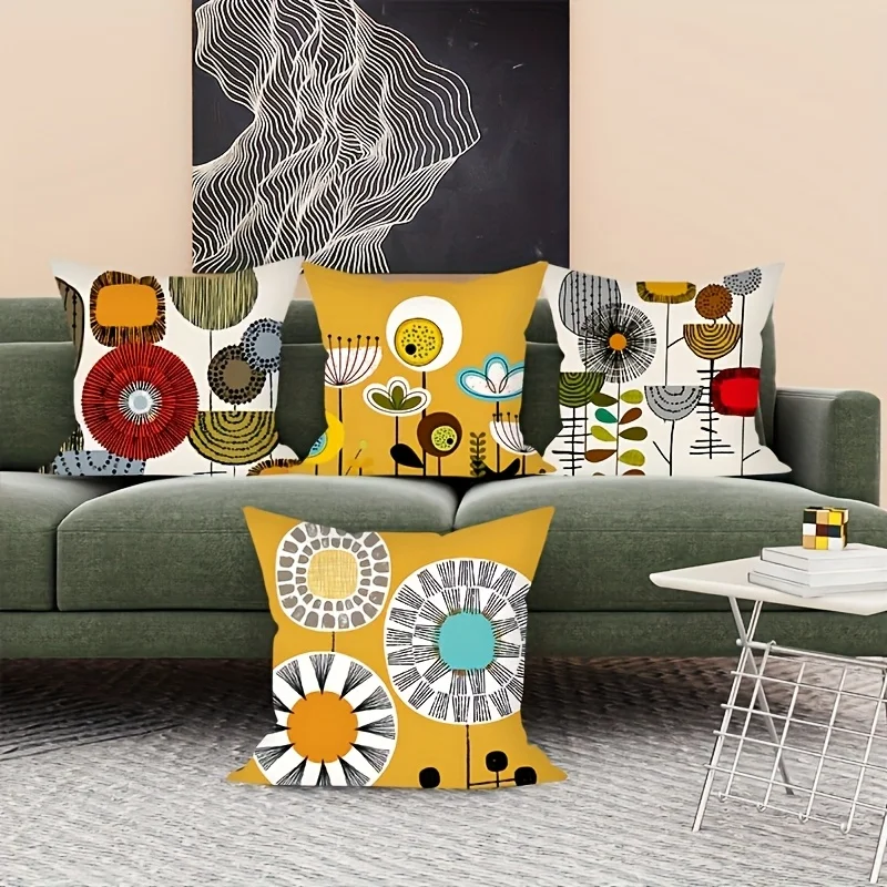 4 Piezas Fundas Coj…