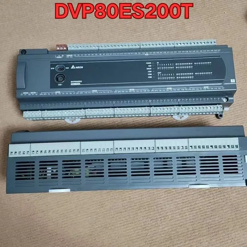 Second-hand DVP80ES200T PLC controller function test is normal