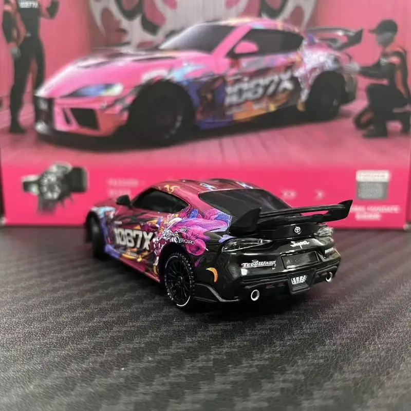 1:43 スープラ 1087X RC ドリフトカー　ダイキャストメタルボディ 1:43スープラ1087X RCドリフトカー ダイキャストメタルボディ 4WD フル