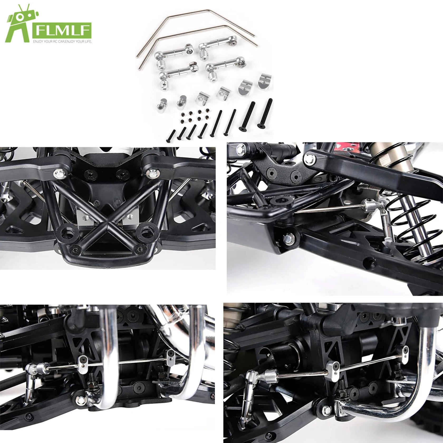 Sway Bar مكافحة لفة القضبان التوازن بار مجموعة أو ملحق صالح ل 1/5 HPI ROFUN BAHA ROVAN KM BAJA 5B 5T 5SC Rc ألعاب ألعاب السيارات أجزاء