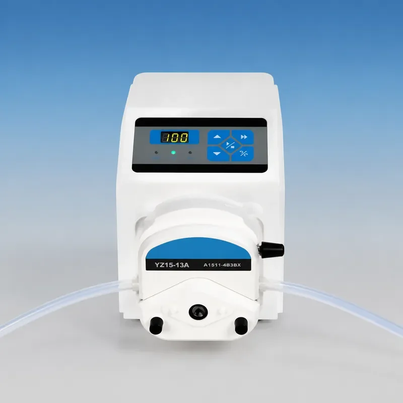 High Accuracy Precision Peristaltic Pump High Flow Rate 380ml/min 90-260V 50/60Hz 30W Laboratory Industrial Liquid Transfer