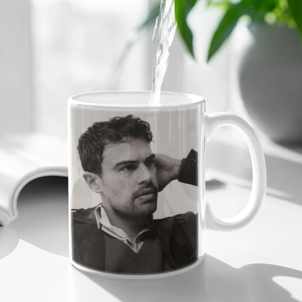 Theo James Mug 11oz Ceramic Coffee Mug Friends Birthday Gift Mug