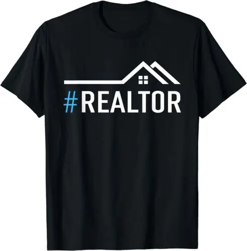 

NEW Hashtag Realtor Rent Broker Real Estate Agent T-Shirt