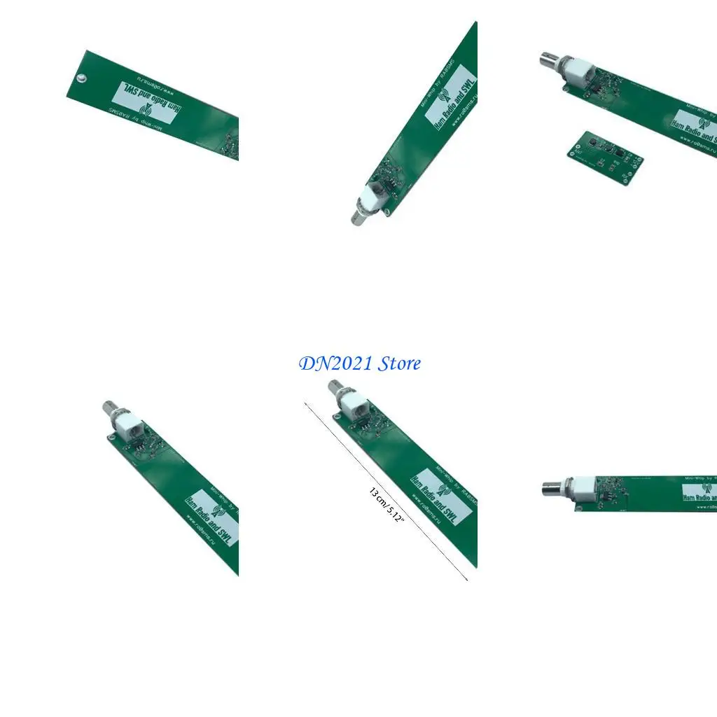 

F3KE 9-15V Stable 90mAh Good Contact 10KHz-30MHz Mini Whip Active Antenna PCB Board
