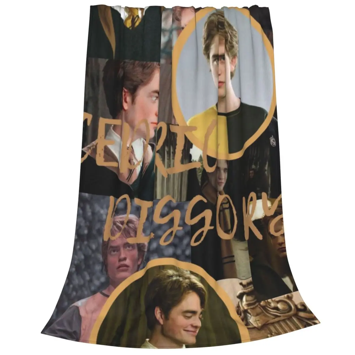 Fluffy Baby Blanket Cedric Diggory Sofa Camp Nap Bedspread Cozy Flannel Blanket Bedroom Decor