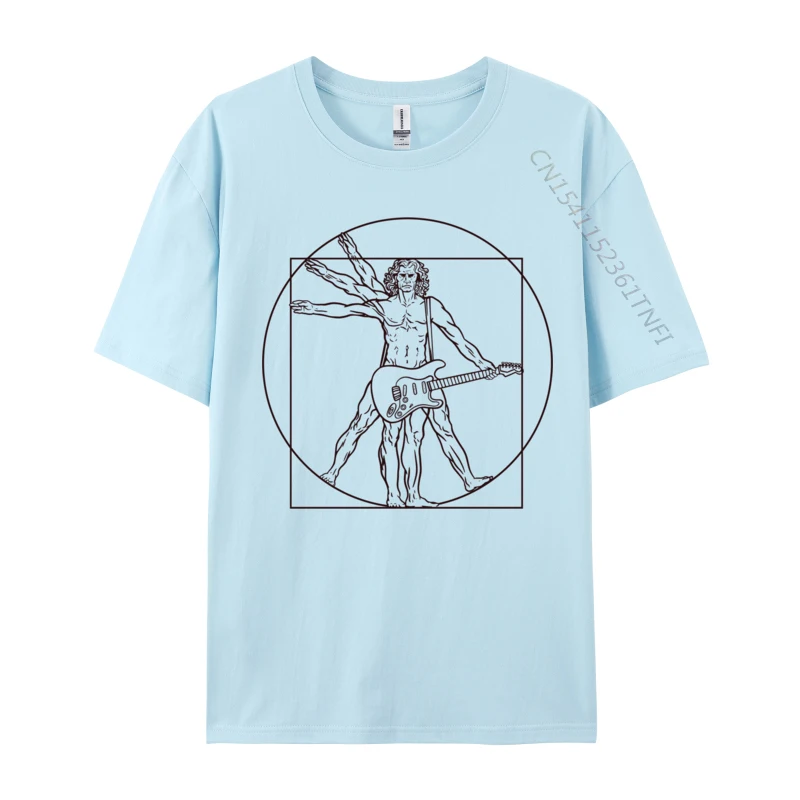 

Vitruvian Man With Guitar T-shirts T-shirts Graphic Fashion New T Shirts Harajuku T-Shirt Party T Shirt Tops Shirt Crazy