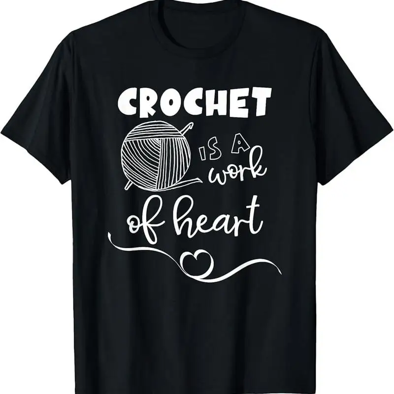 

Футболка Crochet Lovers A Work Of Heart