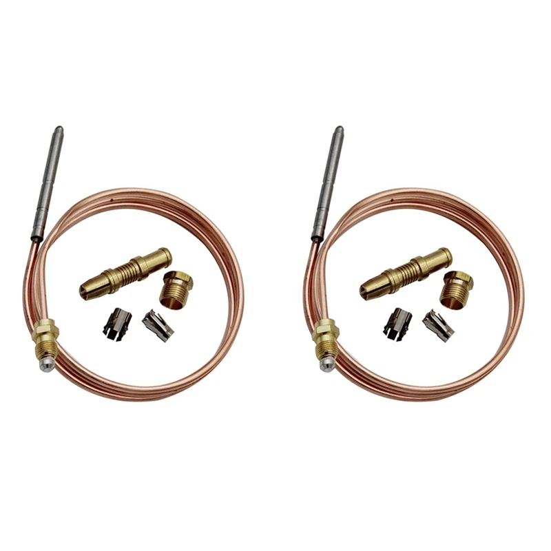 ABGR-2X Thermocoupler For Thermostat Control Pilot Assembly Replacement 1980-036 Snap For Universal Thermocouple (36Inch)