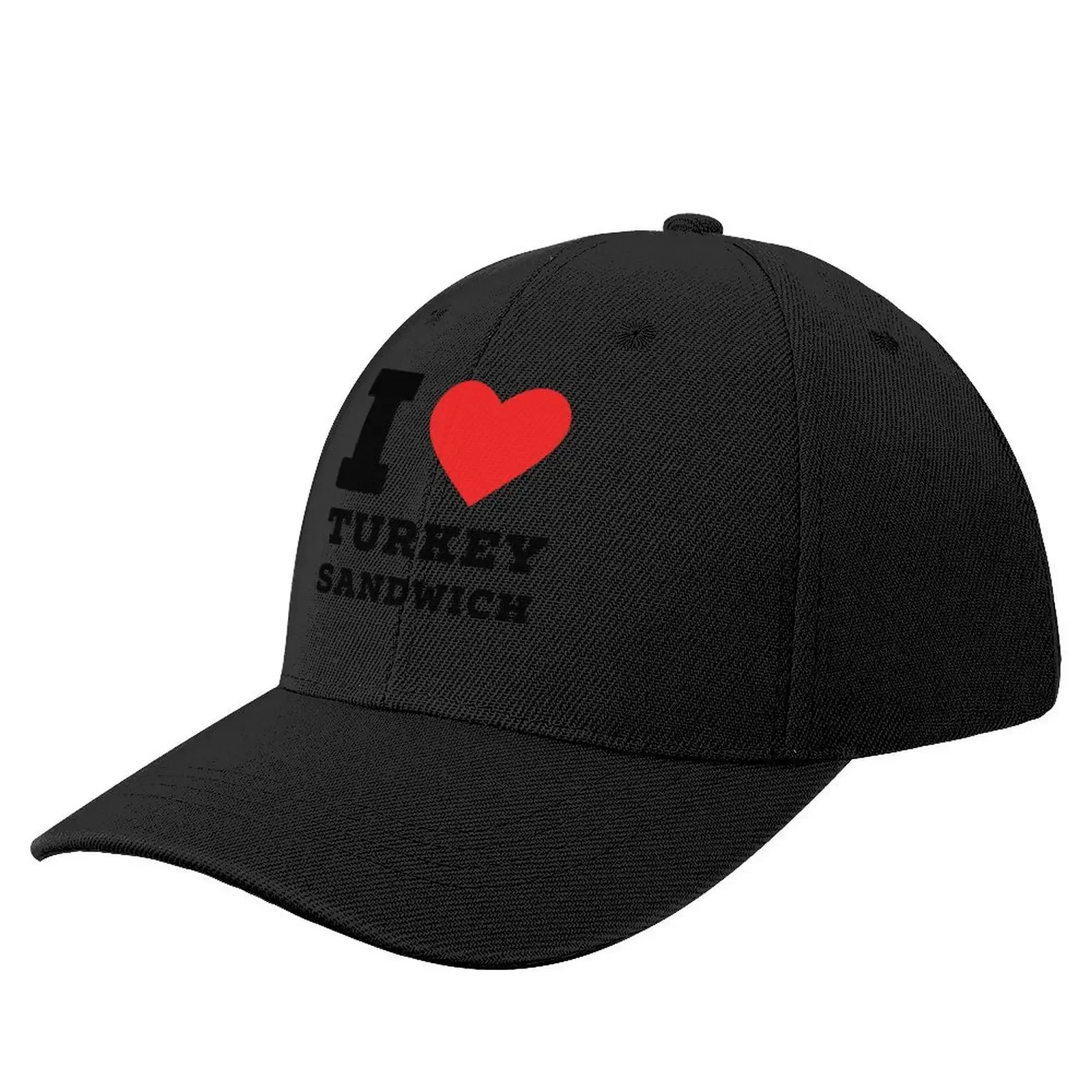 

I love turkey sandwich Baseball Cap sailor cap for men derby hat fashionable Luxury Cap Golf Women Men's