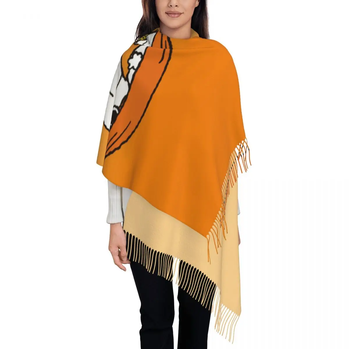 

Custom Print Cute Cartoon S-Snoopys Scarf Women Men Winter Fall Warm Scarves Shawls Wraps