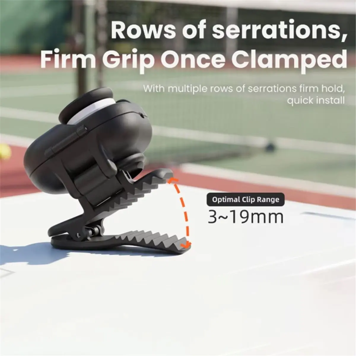 Multi-Functional Camera Hat Brim Clip for Go Ultra 360°Adjustable Hat Holder