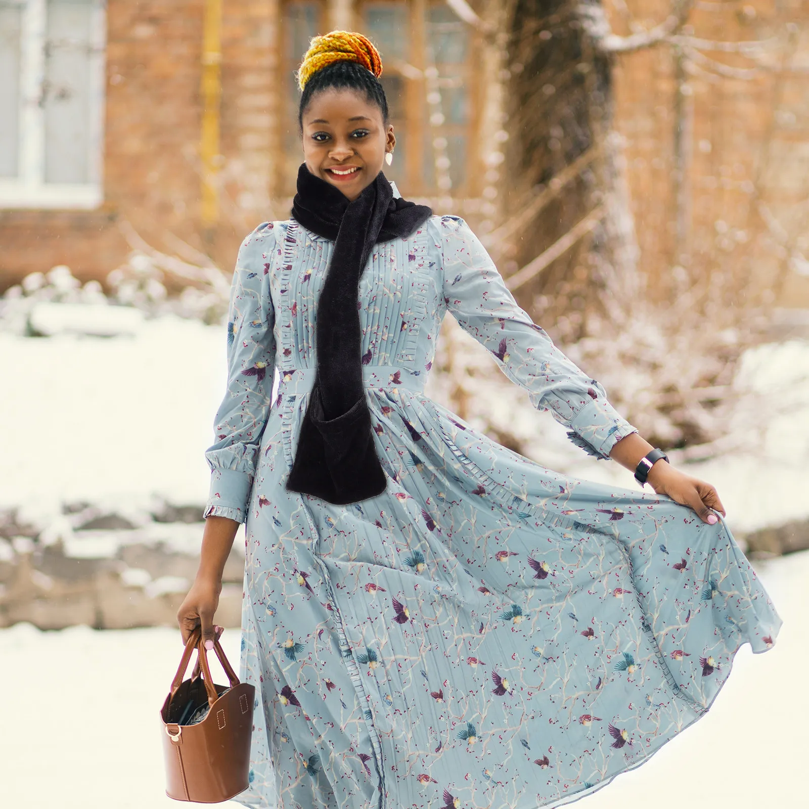 

USB-шарф с подогревом, черный, приятный для кожи, теплый зимний воротник-грелка для шеи, уличный шарф-воротник с подогревом