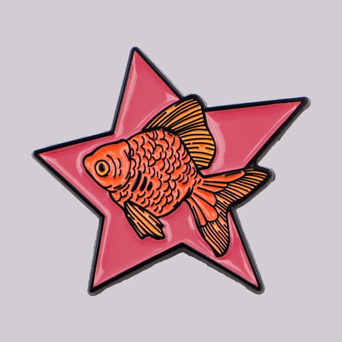 Cute Fish Enamel Pi…