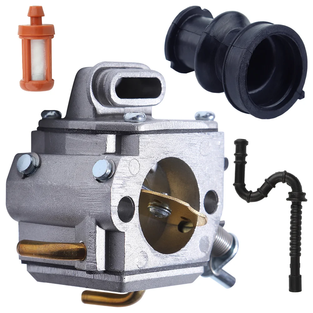 Imagem -05 - Carburador para Ms290 Ms310 Ms390 029 039 Motosserra Peças 11271200650 11273587703 Filtro de Combustível Linha Entrada Coletor