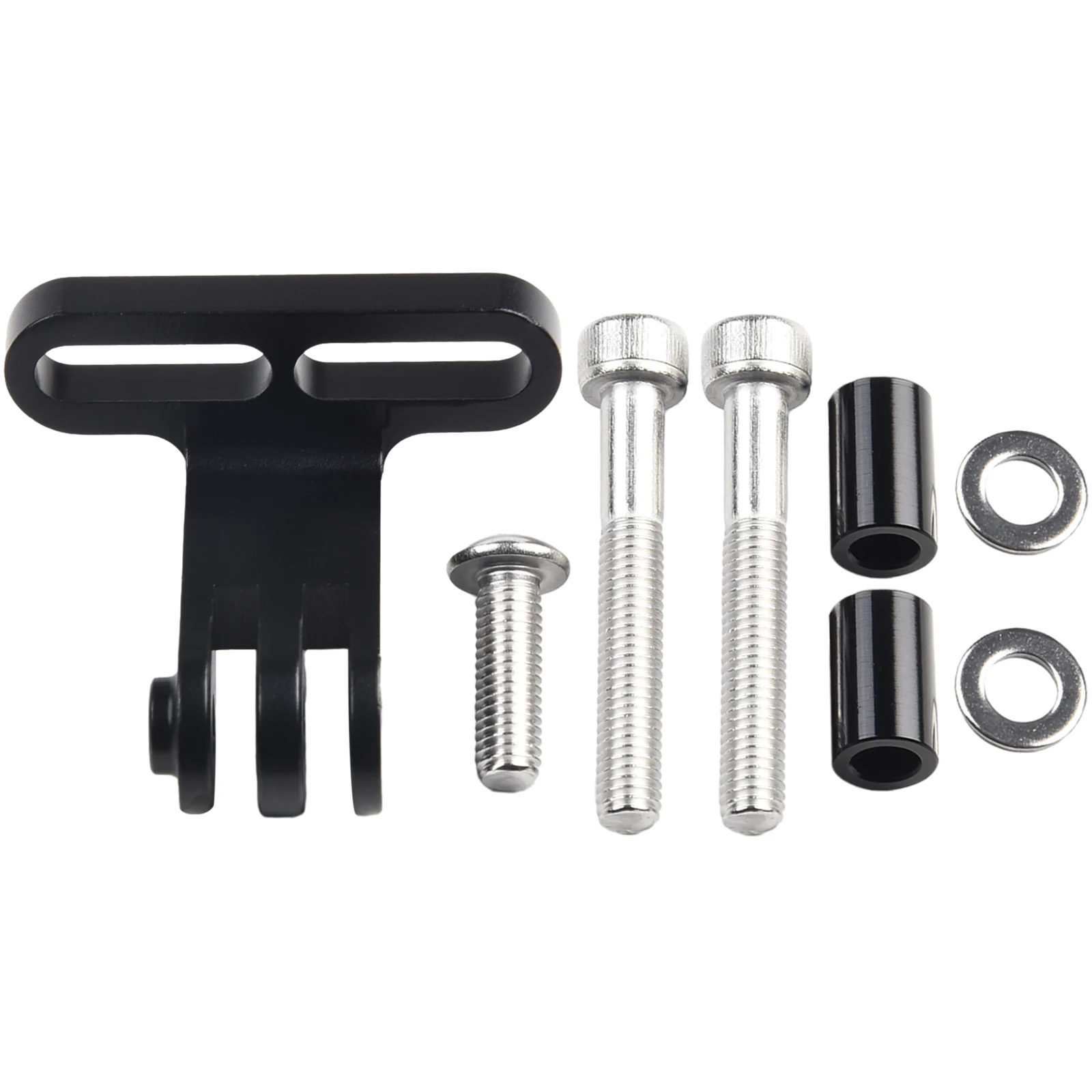 Fixing Camera holder For Gopro Front Handle bar Handlebar Mounted Stem Base Black Clamp Cycling Aluminum alloy