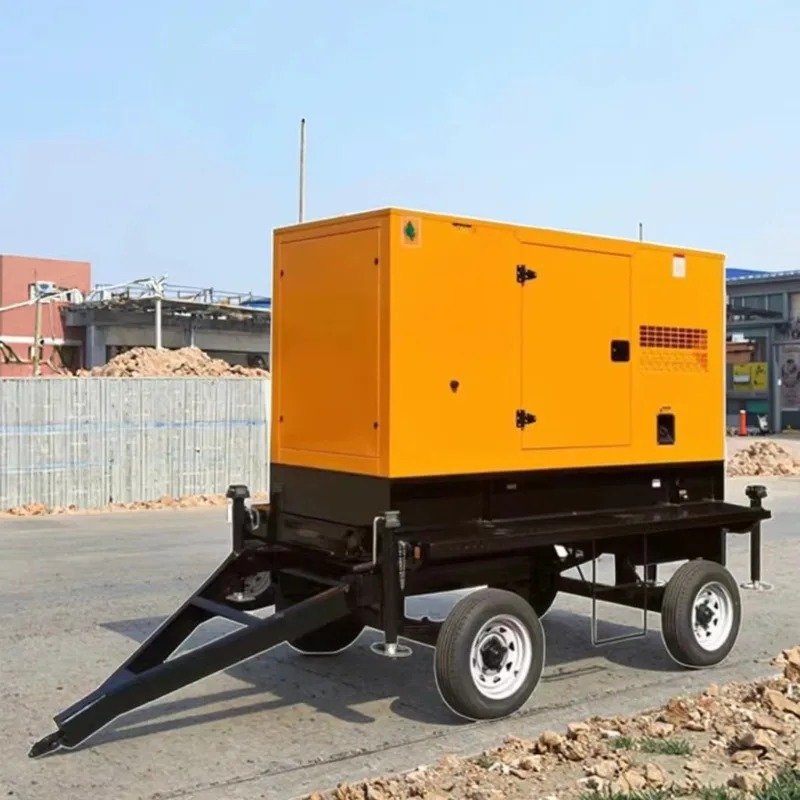 

Powered by Genuine Engine 132kw Trailer Generator Silent Type 165kva Mobile Generator