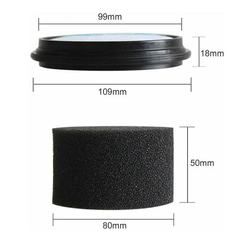 Filter Set (Pre-motor + Foam Filter) For Dirt Devil Blade, DD767, DD777 Household Appliances Vacuum Cleaner Accessories