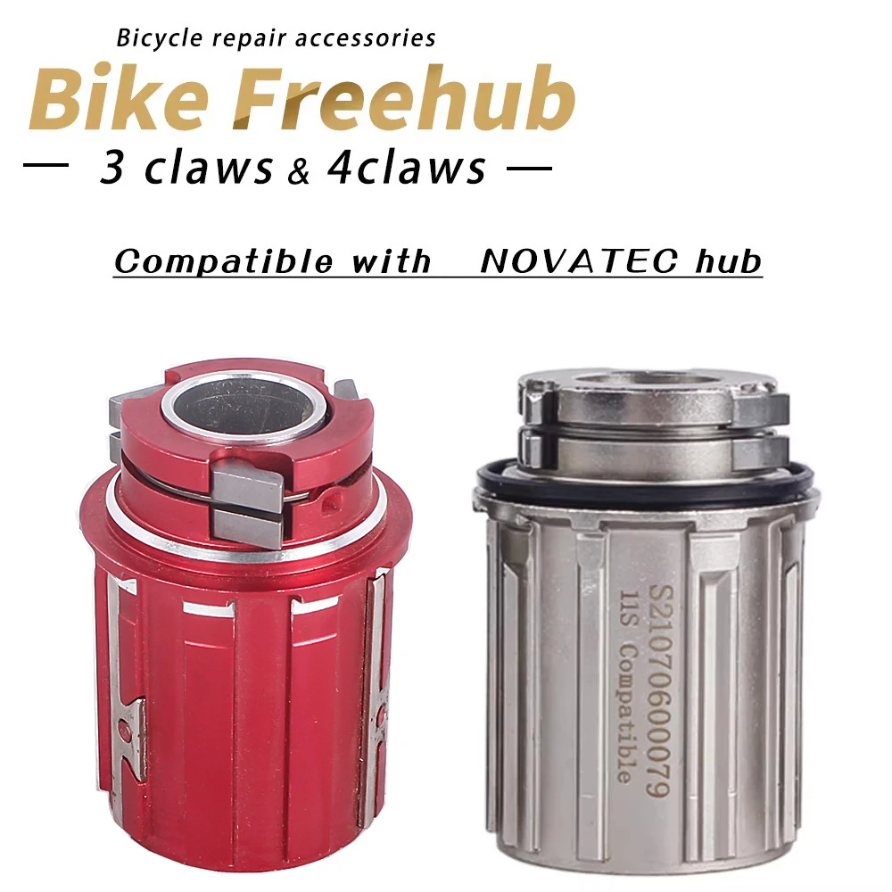 

Bike Freehub Aluminum Alloy Rear Hub Body 3 Pawl 8/9/10/11speed Freewheel Body Mtb Mountain Road Bike Parts
