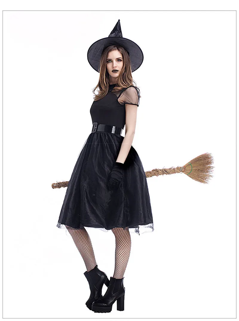 Halloween Cosplay Witch Dark Ghost Vampire Costume