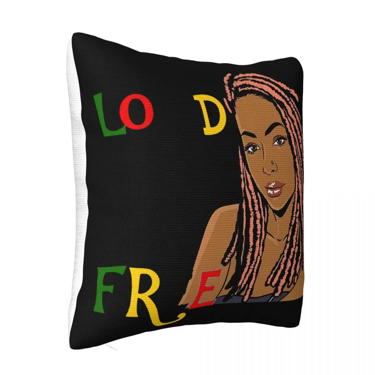 Girl I Like Hair Locd Up And My Mind Free Men Women Sport Grey Party Animal Novelty Children Man Dj Pillow Case