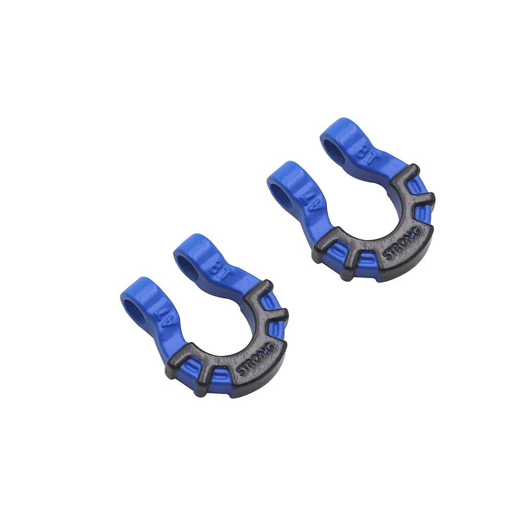 Metall Vorne Hinten Stoßstange Anhänger Haken Hitch Rettungs Abschleppschäkel Für 1/10 Rc Crawler Auto Traxxas Trx4 Trx6 Axial Scx10 D90 Yikong – Detail 12