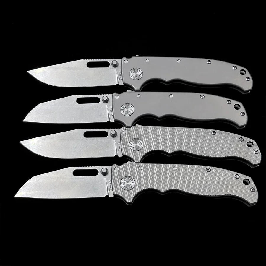 DEMKO KNIVES Titanium alloy AD 20 folding knife Outdoor camping hunting pocket tactical defense EDC tool AD20 knife