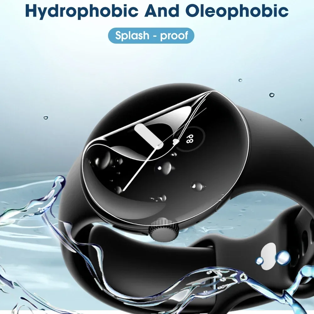 Screen Protector TPU Film For Google Pixel Watch 3 41MM 45MM Watch2 Watch1 HD Clear Soft Hydrogel Films For Pixel Watch3