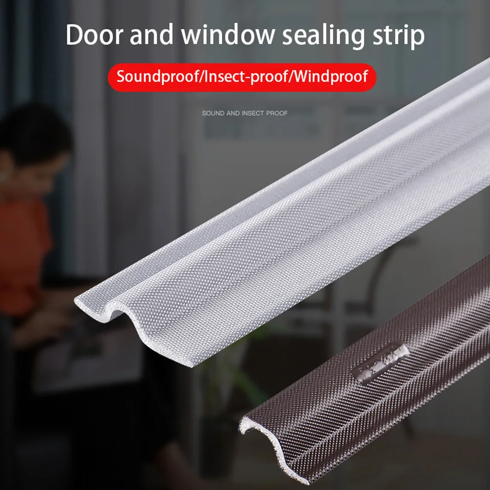 

Waterproof Foam Windproof Door For Sliding Window Gap Dust Stopper Window Sealing Strip Sealer Self Adhesive Tape