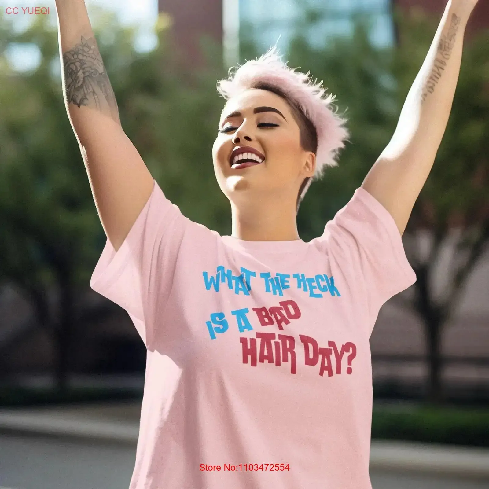 Футболка Bad Hair Day, Джерси, идеальная прическа, кляп, стилист, забавная винтажная стираная дизайнерская одежда, уличная одежда, растянутая унисекс