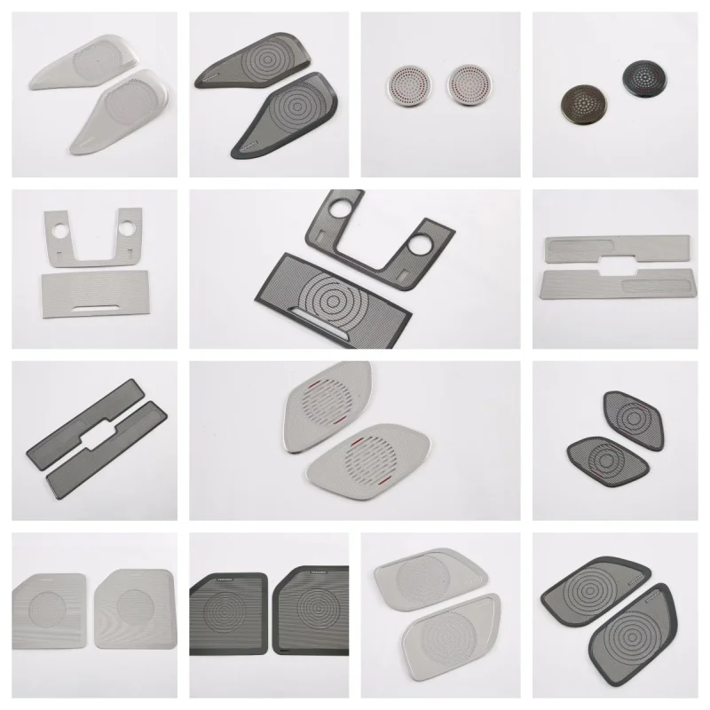 

Car Style Instrument Air Vent Audio Rear Trunk Speaker Glove Box Cover Front Roof Horn Trim Accessories For BYD Denza D9 2022 +