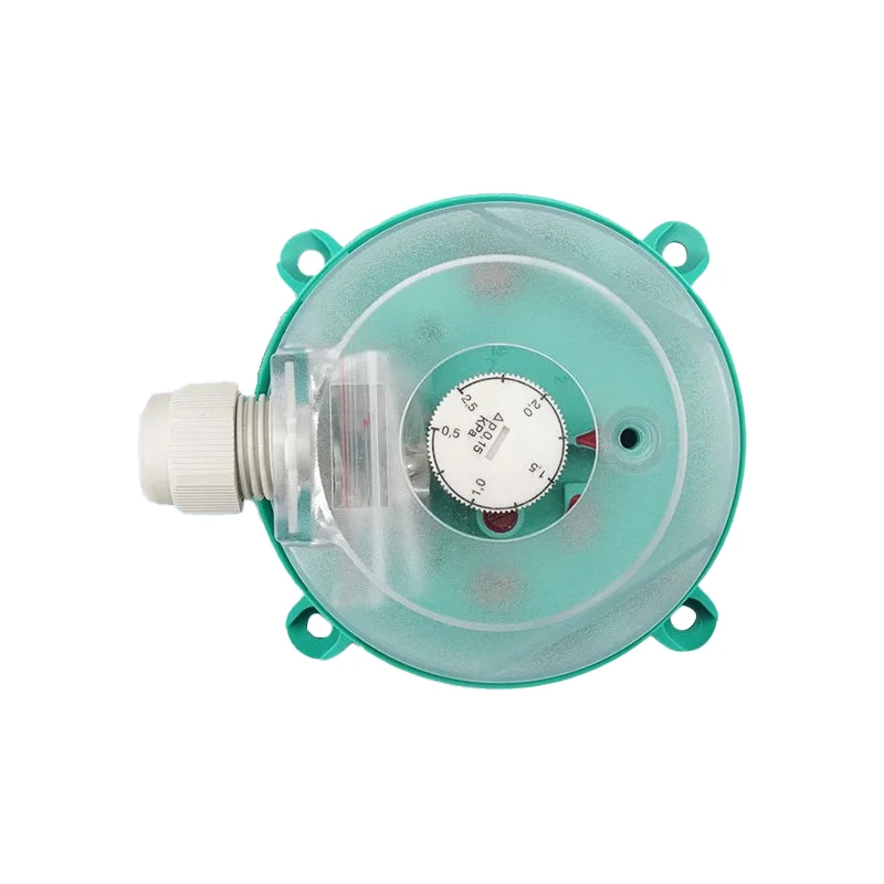ELECALL Luftdifferenzdruckschalter, einstellbarer Mikrodruckschalter, optionaler Bereich 20 ~ 5000 Pa, 500 Pa, 300 Pa – Detail 3